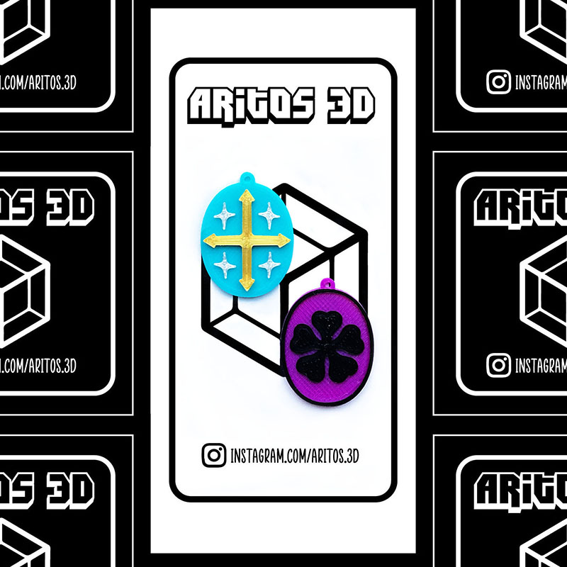 Aros Black Clover y Yuno