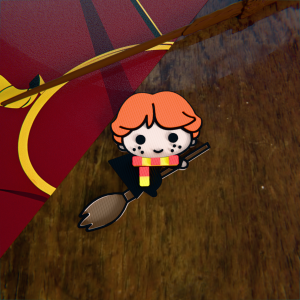 Ron Weasley en Escoba