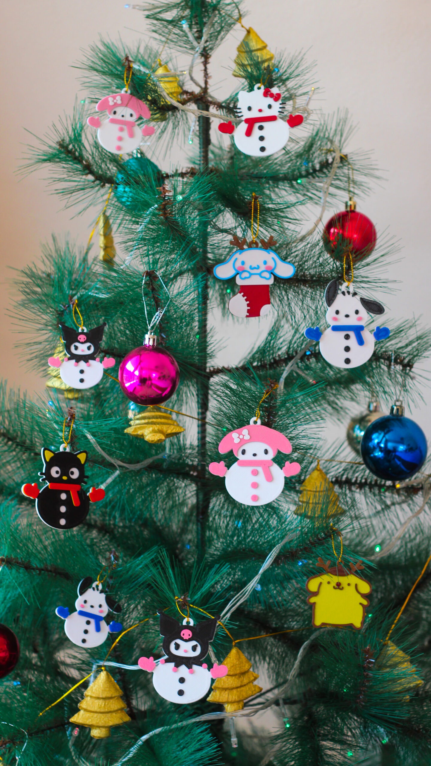 Decoración Navideña Sanrio <3