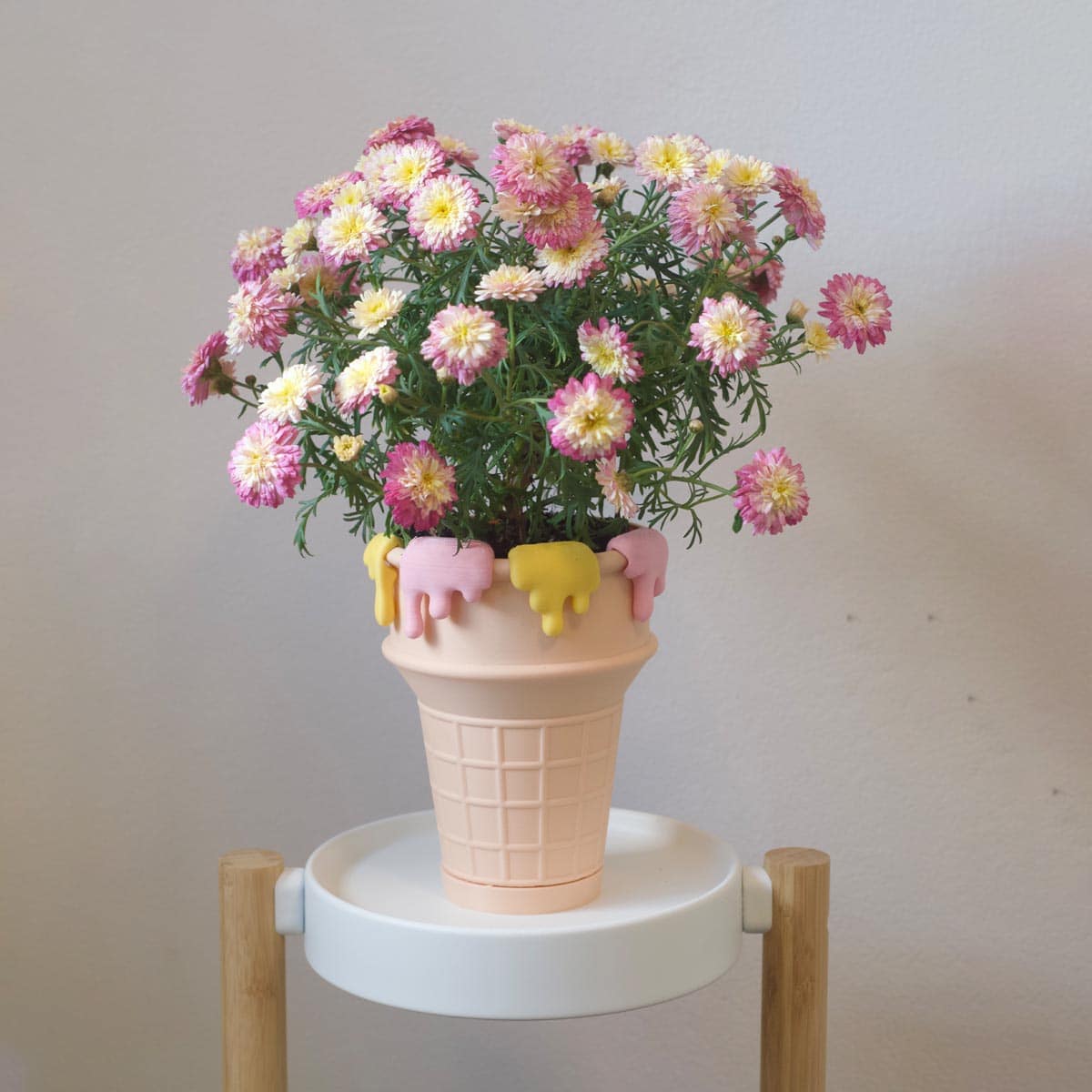 Macetero Cono Helado