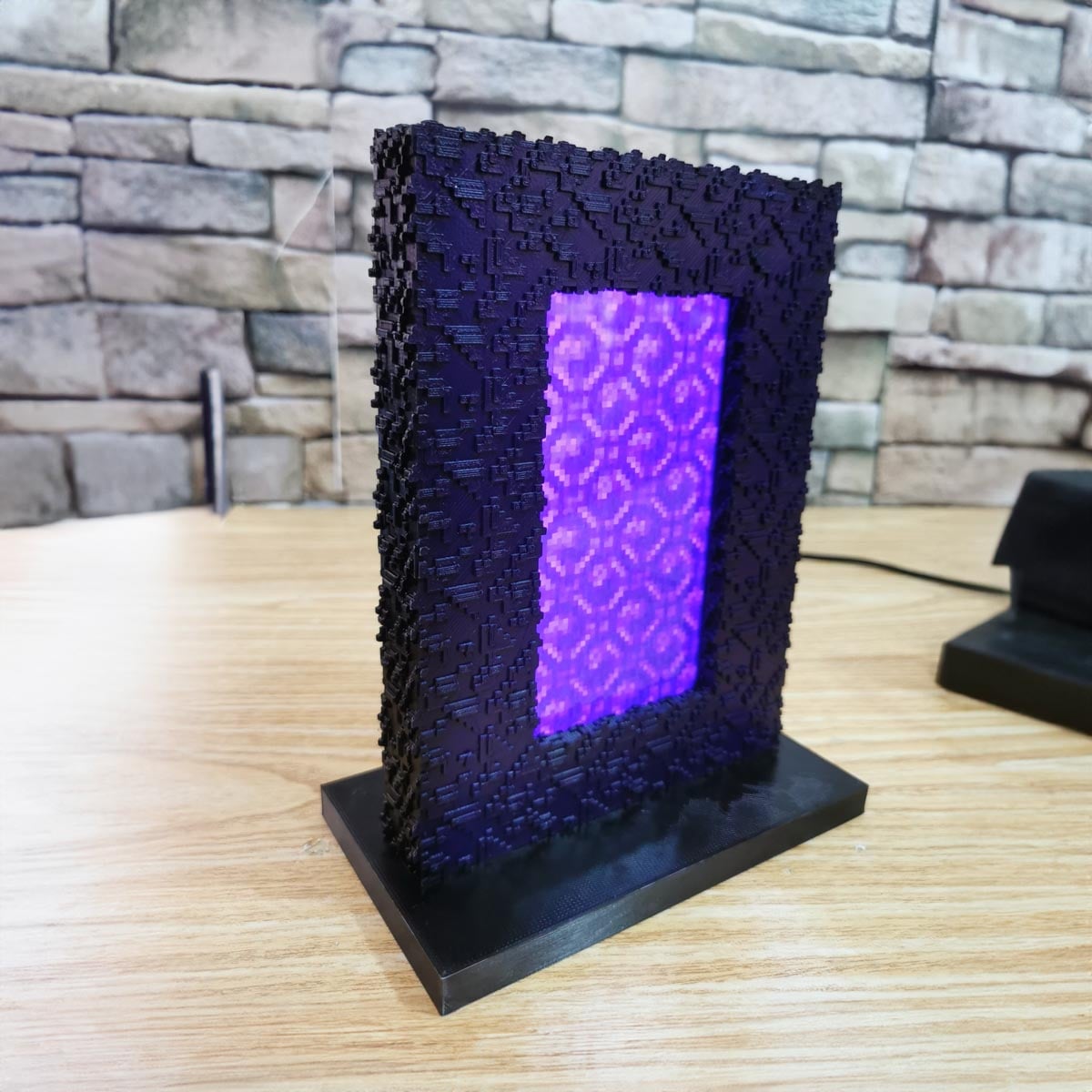 Cargador de Celular Portal al Nether – Minecraft