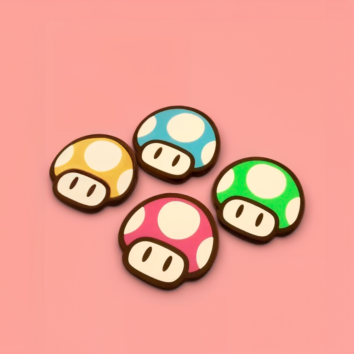 Set Posavasos Hongo Mario