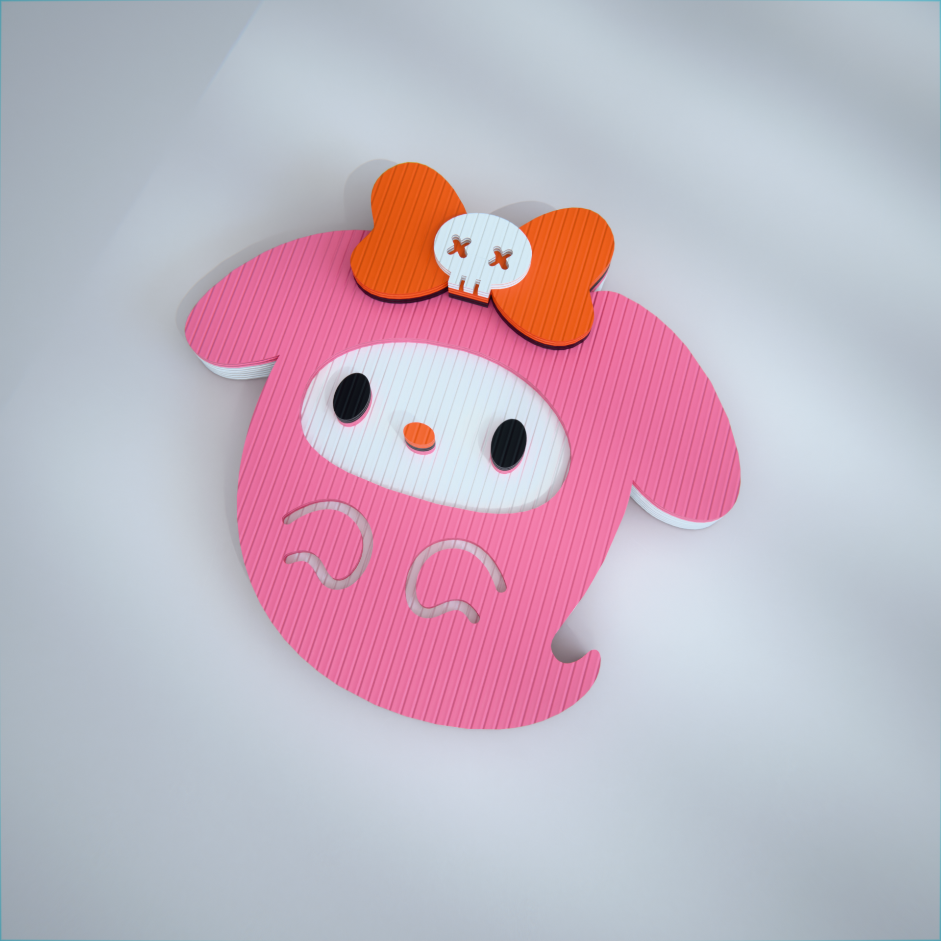 Cinnamoroll Fantasma Rosado