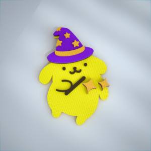 Pompompurin Mago