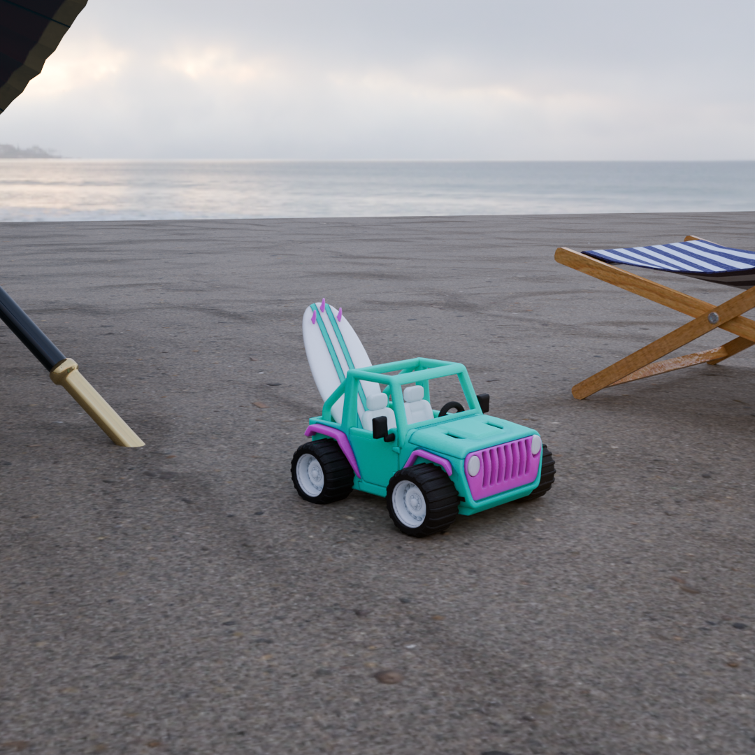 Jeep Playero/Surfista Tooned