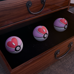 Loveball con cierre giratorio