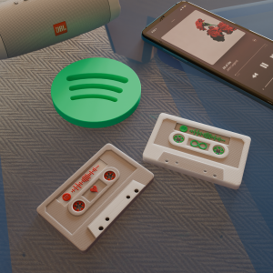 Spotify Code Cassette︎ Tape︎