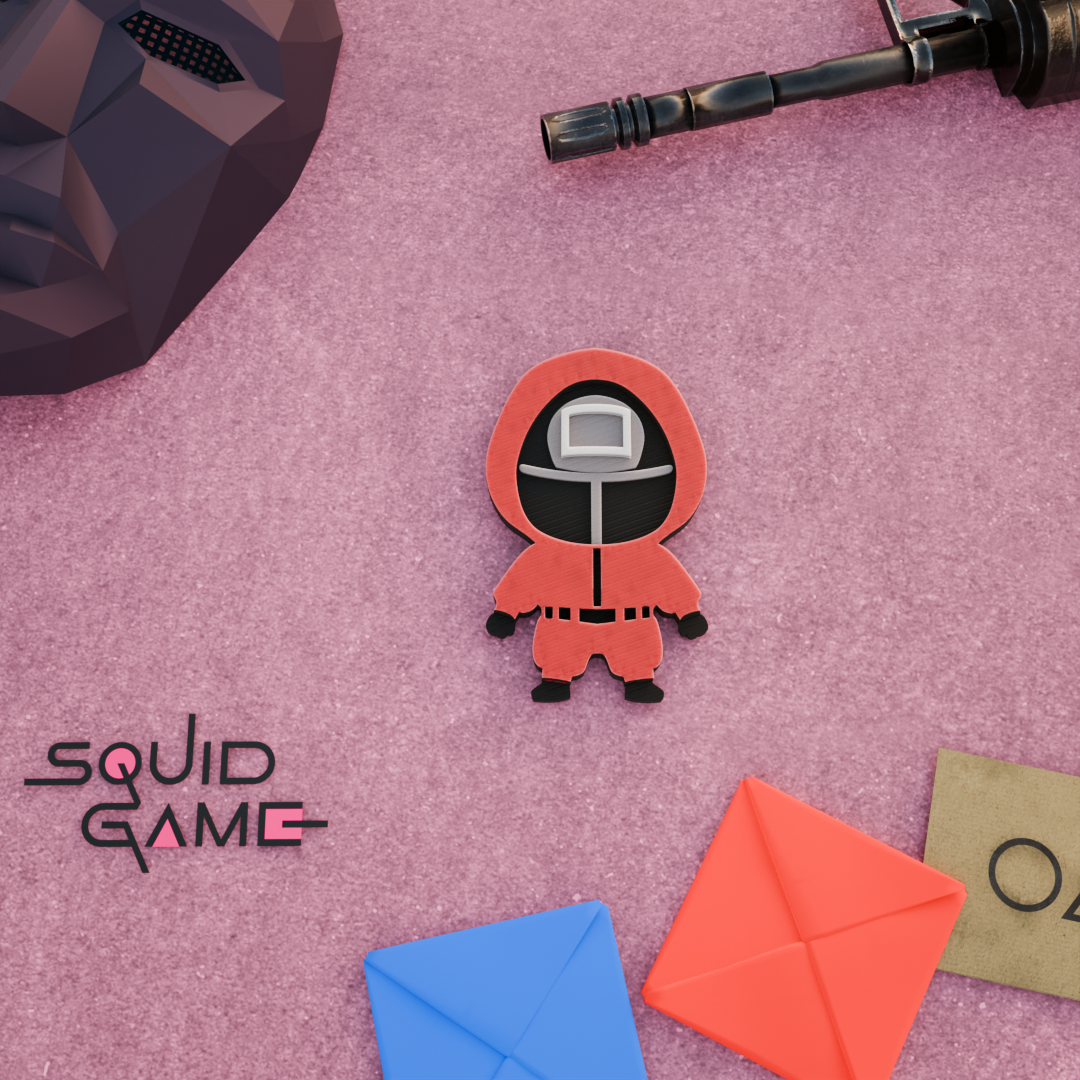 Soldado (Cuadrado) Chibi – Squid Game