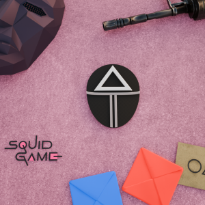 Máscara de Soldado (Triángulo) - Squid Game